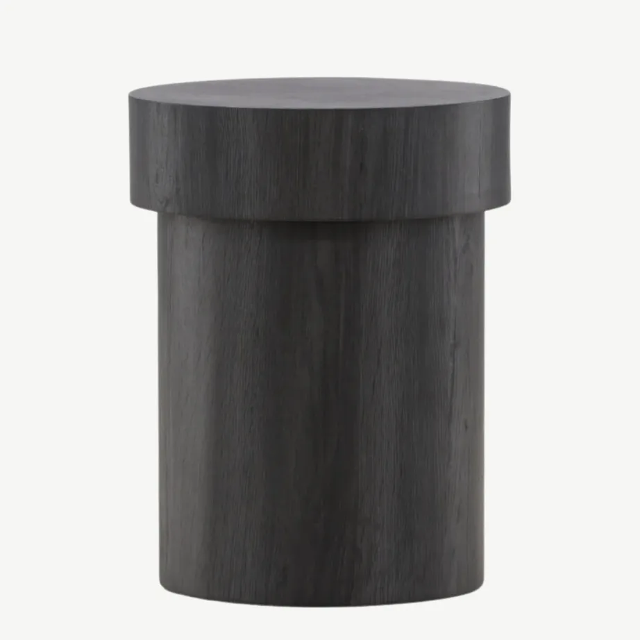 Mustast MDF-ist abilaud Malung, ø35 cm, FSC-sertifikaadiga, 61172-100 – 6