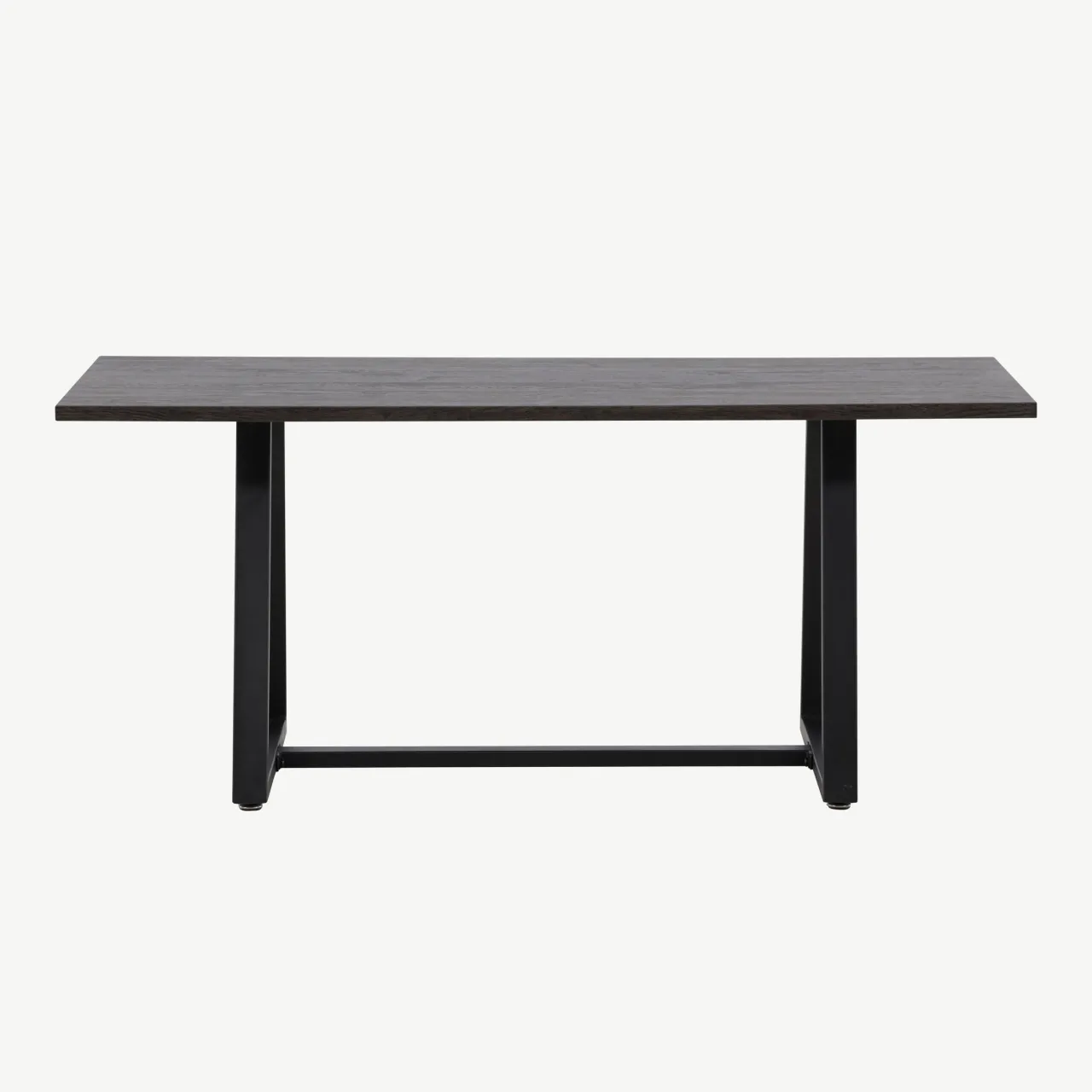 Must MDF-ist diivanilaud Plankton terasraamiga (110 × 60 cm) - 61174-107