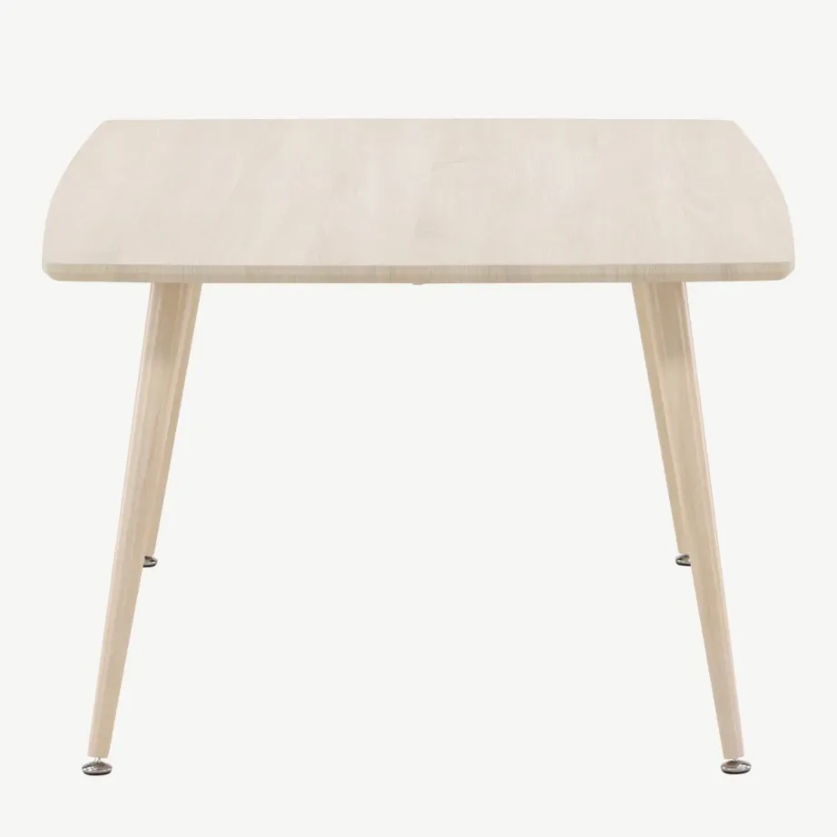 MDF-ist valge peitsiga diivanilaud Plaza terasjalgadega, 120×70 cm, 61175-130 – 7