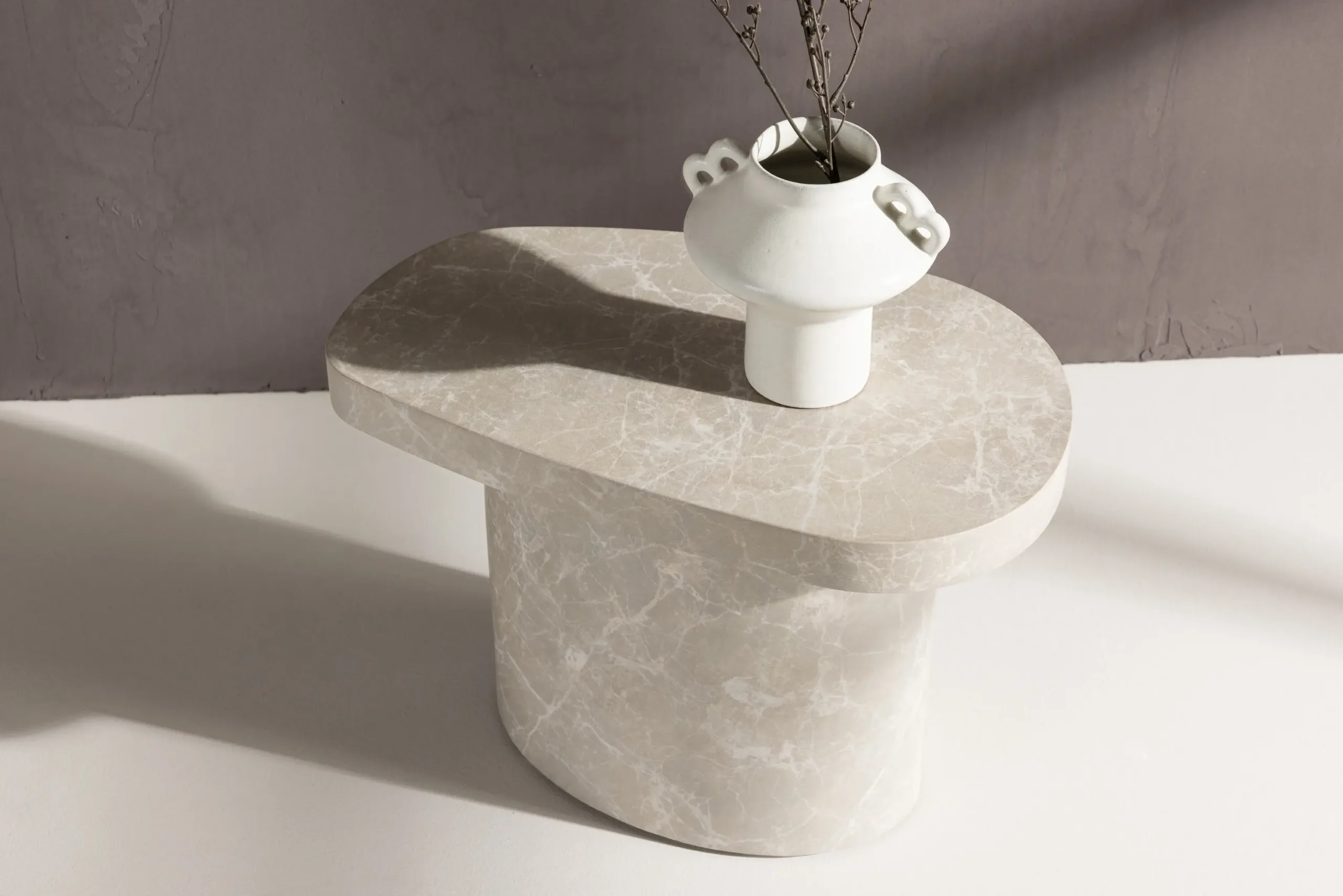 Helehall betooniliku pinnaga abilauake Båstad (MDF, 30 × 50 cm) - 61178-121