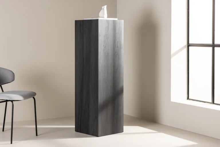 Must postamentlaud Ramsvik (MDF, 40 × 40 × 130 cm) - 61179-100