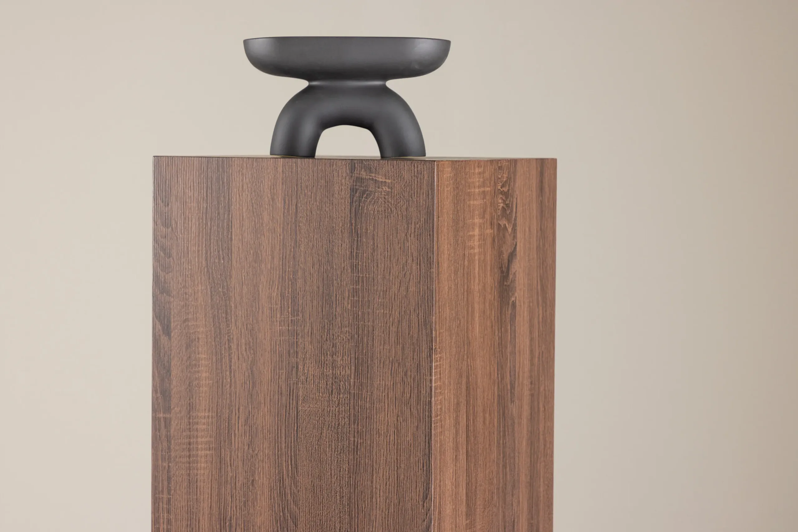 Pruun MDF-ist abilaud Ramsvik (40 × 40 × 130 cm) - 61179-103