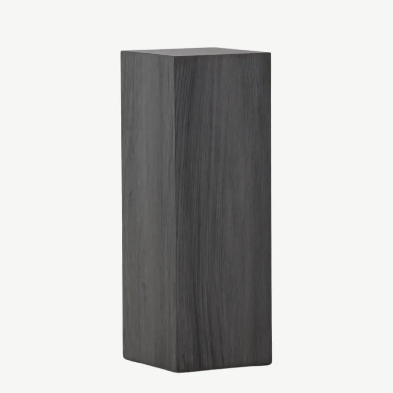 Musta värvi MDF-pjedestaallaud Ramsvik 23 × 23 × 65 cm - 61180-100