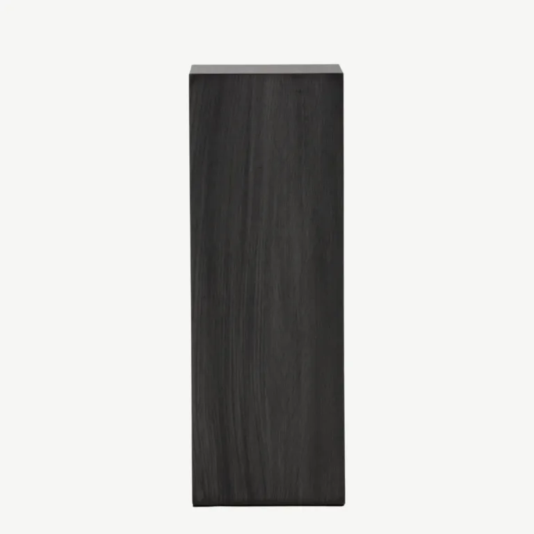 Musta värvi MDF-pjedestaallaud Ramsvik 23 × 23 × 65 cm - 61180-100