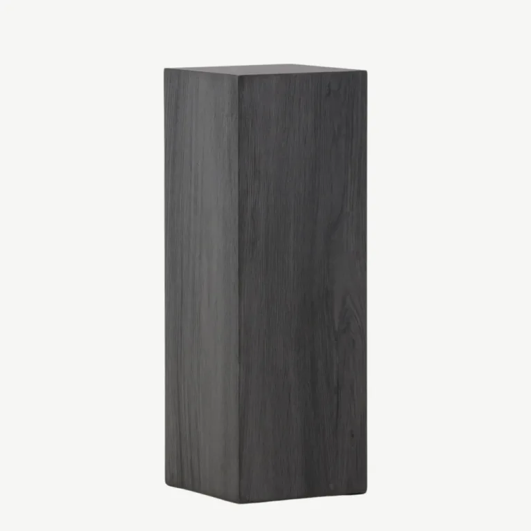 Musta värvi MDF-pjedestaallaud Ramsvik 23 × 23 × 65 cm - 61180-100