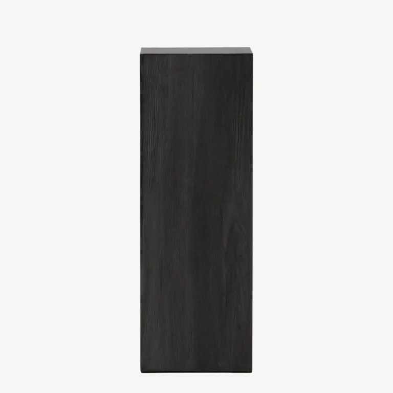 Musta värvi MDF-pjedestaallaud Ramsvik 23 × 23 × 65 cm - 61180-100
