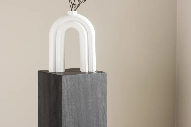 Must kõrge MDF abilauake Ramsvik 23 × 23 × 95 cm - 61181-100