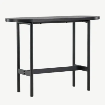 Must MDF-abilaud Skate terasjalgadel, 40x110 cm - 61184-100