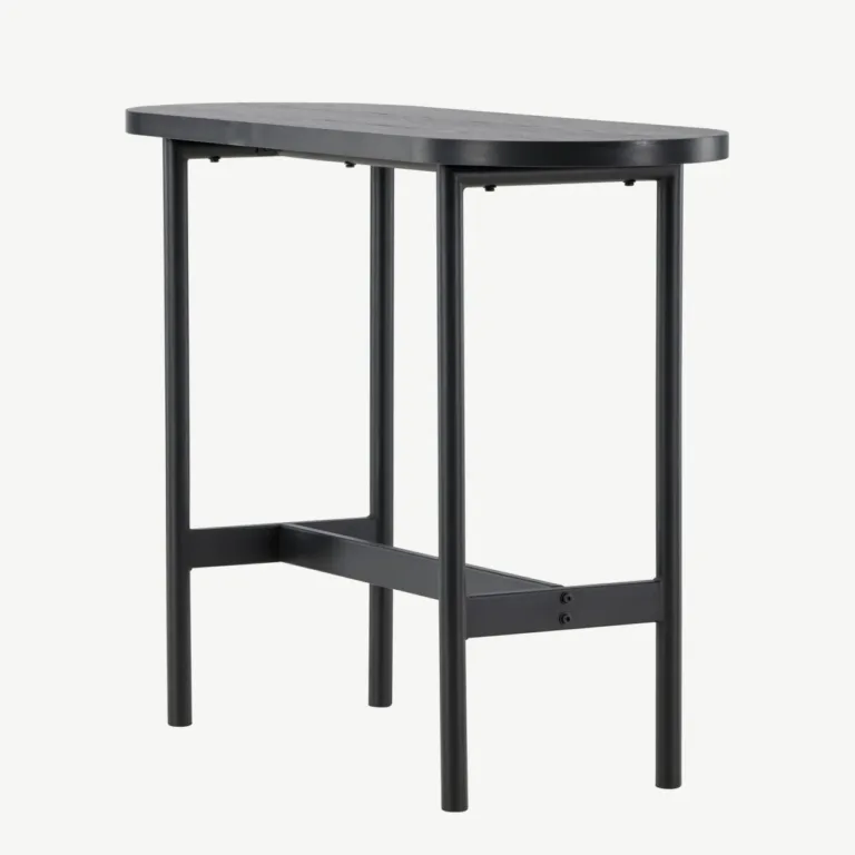 Must MDF-abilaud Skate terasjalgadel, 40x110 cm - 61184-100