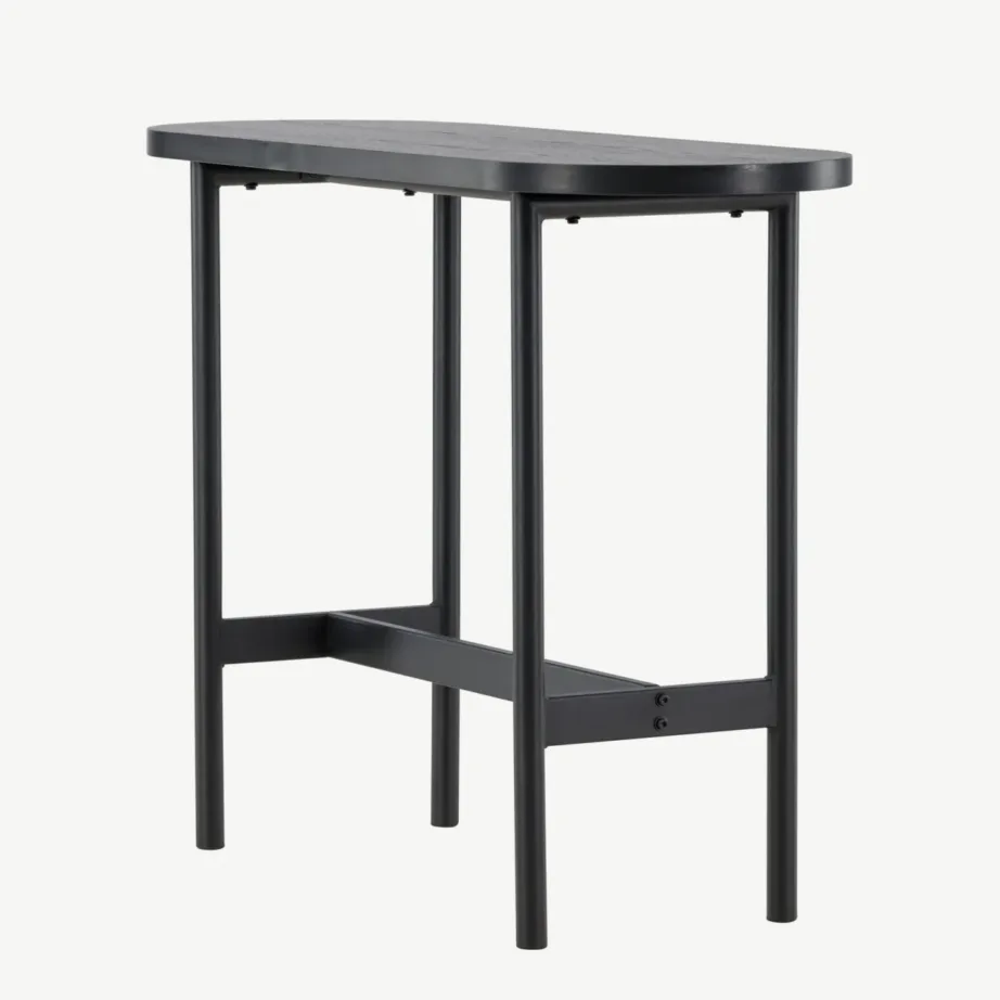 Must MDF-abilaud Skate terasjalgadel, 40×110 cm, 61184-100 – 6