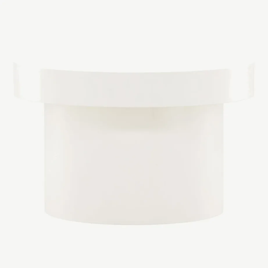 Valge ümmargune diivanilaud Malung, ø80 cm – modernne põhjamaine disain, 61188-121 – 6