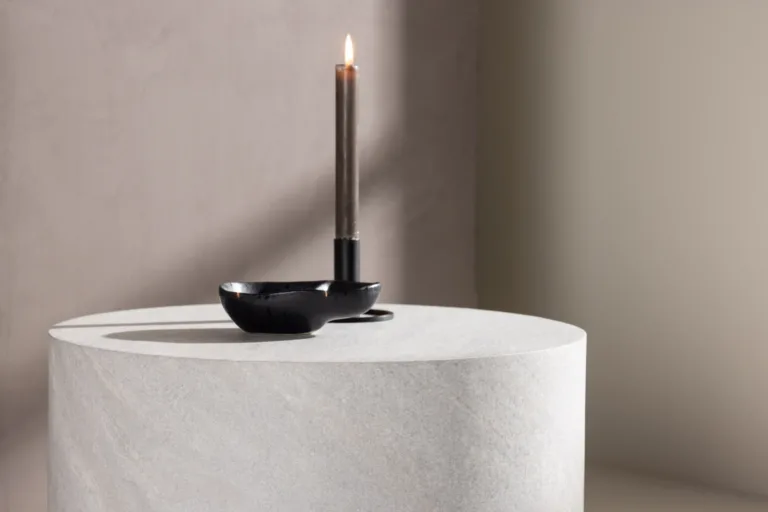 Ümmargune hall MDF-diivanilaud York, betooniefekt, ø50 cm - 61195-222