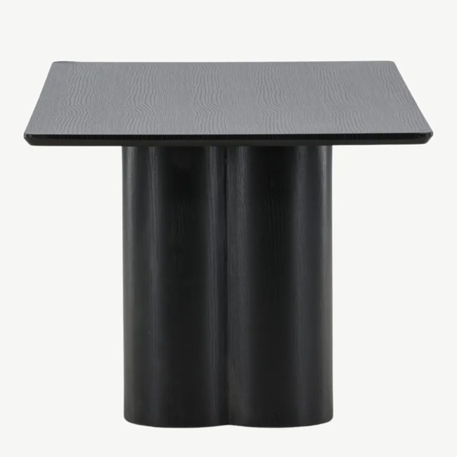 Olivia kollektsiooni must MDF-diivanilaud, 60×120 cm, 61197-100 – 2