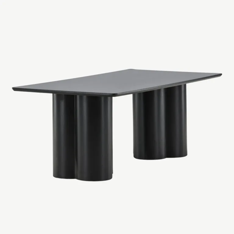 Olivia kollektsiooni must MDF-diivanilaud, 60x120 cm - 61197-100