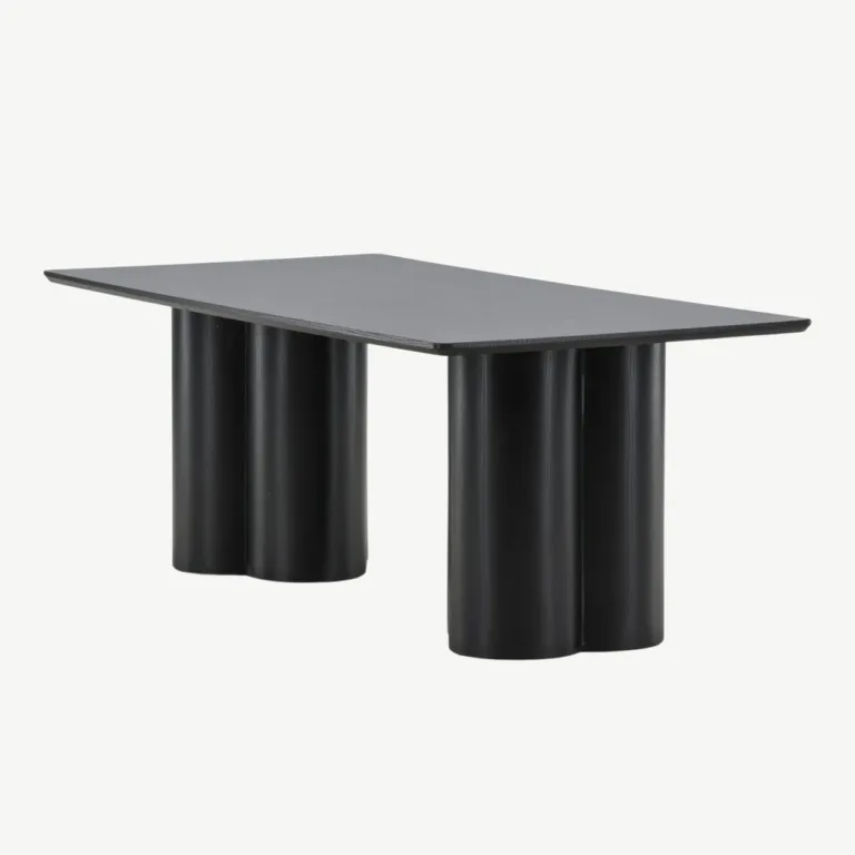 Olivia kollektsiooni must MDF-diivanilaud, 60x120 cm - 61197-100