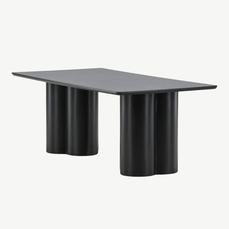 Olivia kollektsiooni must MDF-diivanilaud, 60×120 cm, 61197-100 – 6