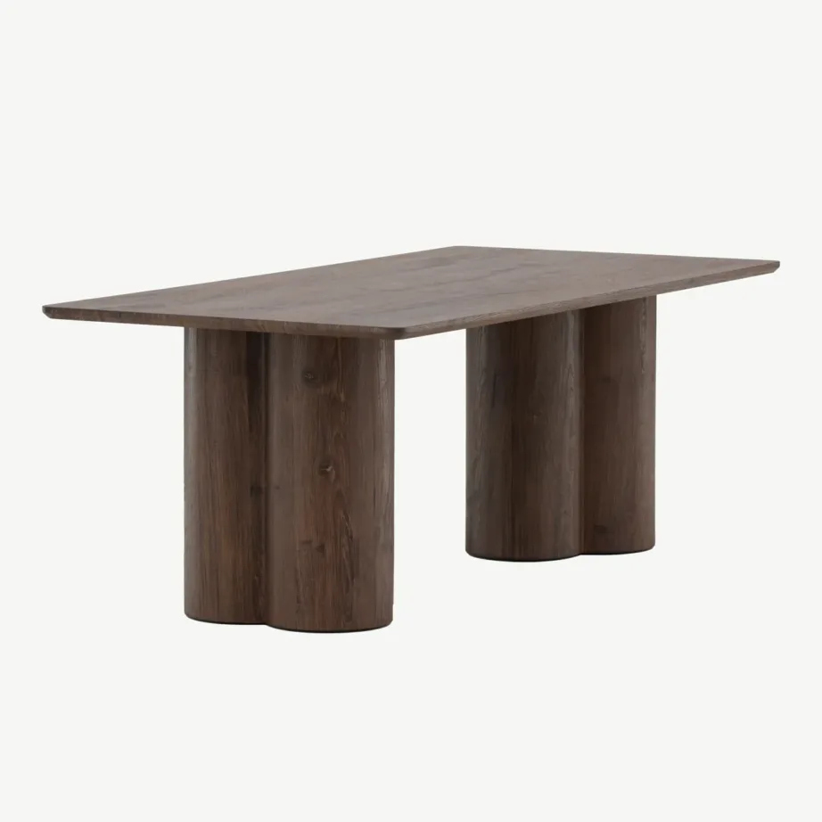 Mokkavärvi MDF-ist diivanilaud Olivia, 60 x 120 cm, 61197-125