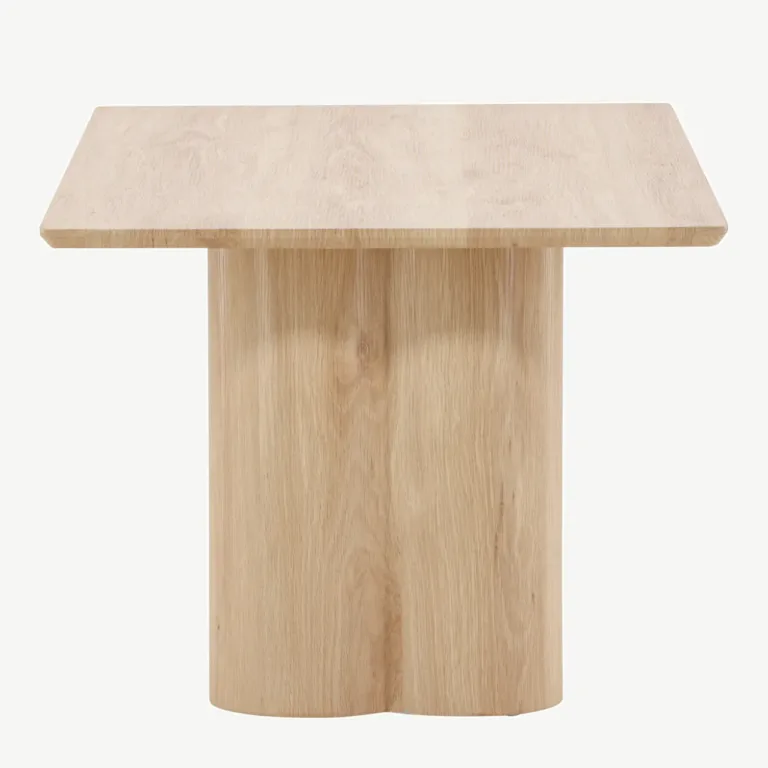 Skandinaavia stiilis diivanilaud Olivia, naturaalne MDF, 120x60 cm - 61197-130