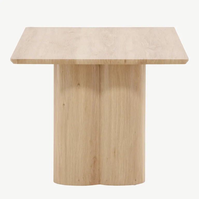 Skandinaavia stiilis diivanilaud Olivia, naturaalne MDF, 120x60 cm - 61197-130