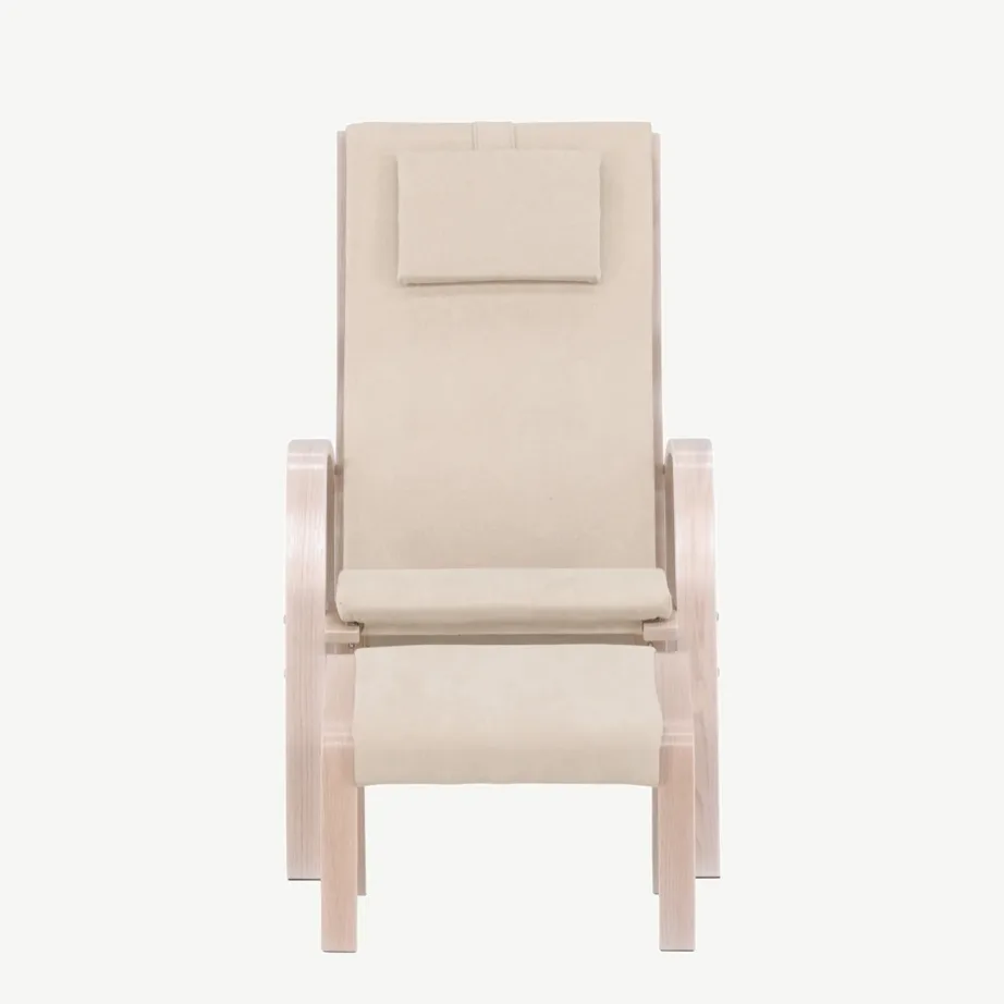 Grötö tugitool jalatoega, helehalli polüestriga, valgeks peitsitud vineer, 61200-106 – 5