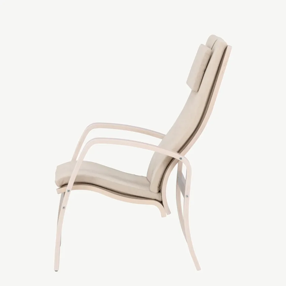 Grötö tugitool jalatoega, helehalli polüestriga, valgeks peitsitud vineer, 61200-106 – 7