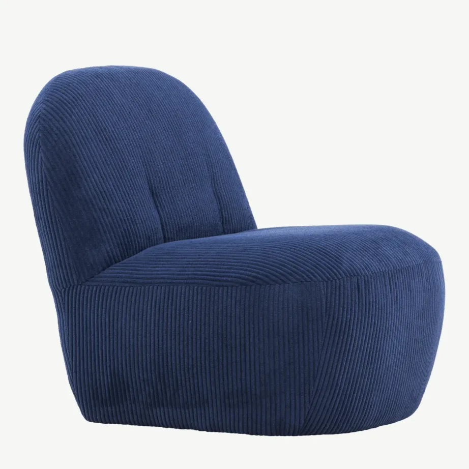 Mahla tugitool tumesinises soonelises sametkangas, 61202-109 – 3