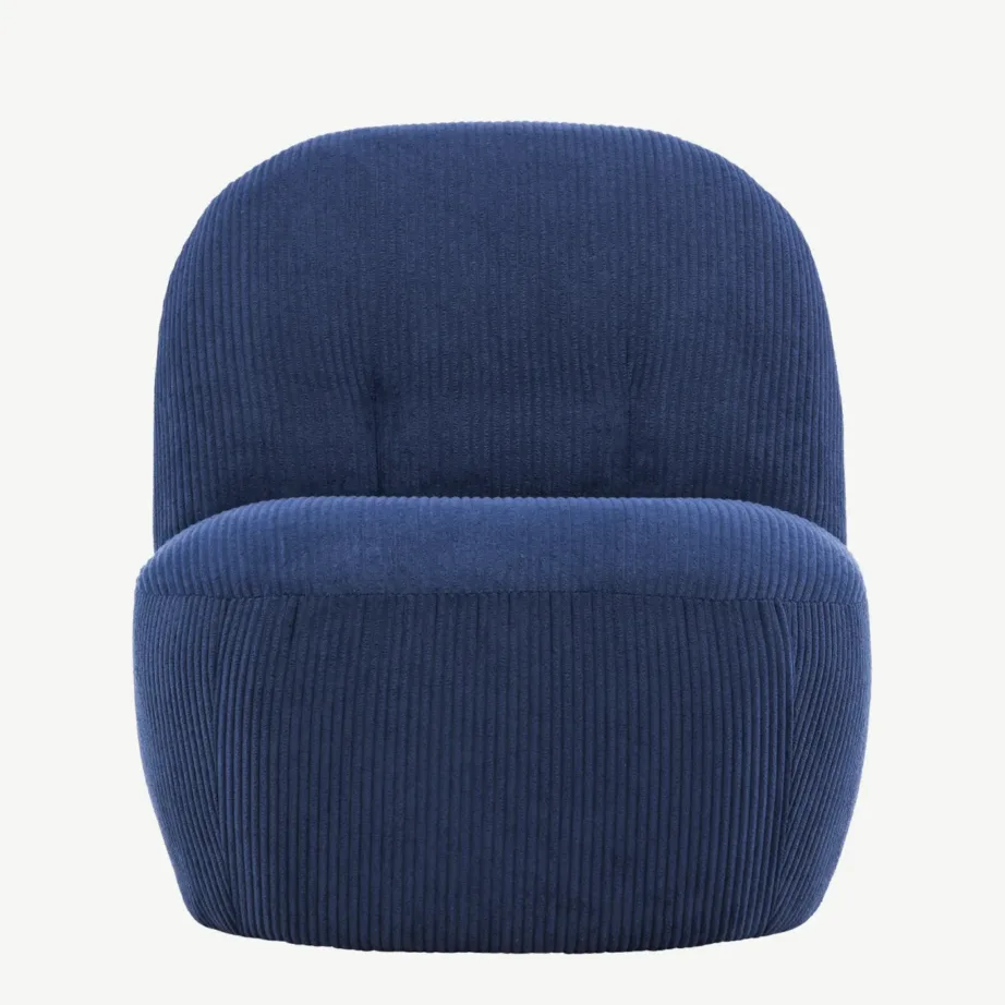 Mahla tugitool tumesinises soonelises sametkangas, 61202-109 – 4