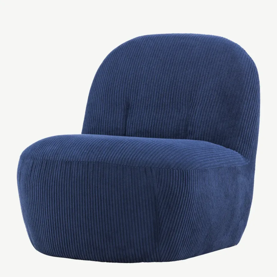 Mahla tugitool tumesinises soonelises sametkangas, 61202-109 – 5