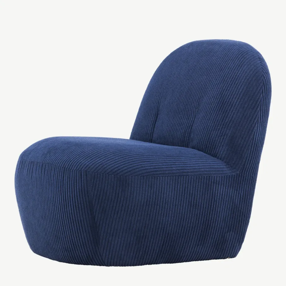 Mahla tugitool tumesinises soonelises sametkangas, 61202-109 – 6