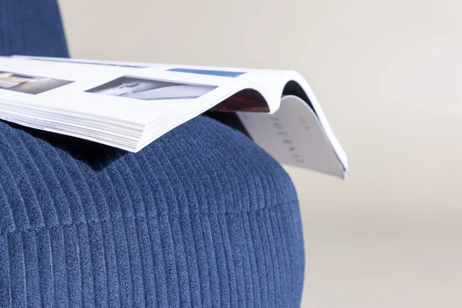 Mahla tugitool tumesinises soonelises sametkangas, 61202-109 – 11