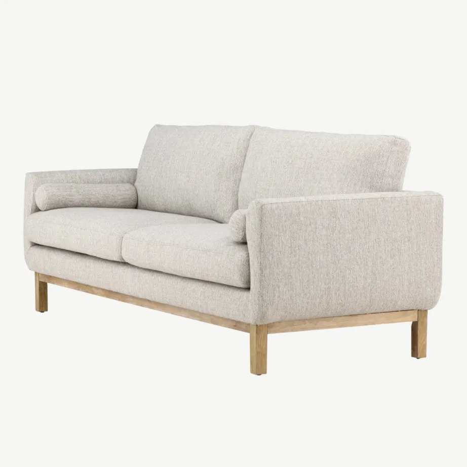 Beež 3-kohaline diivan Olympos, polüesterkangas, kummipuidust jalad, 61208-102 – 6