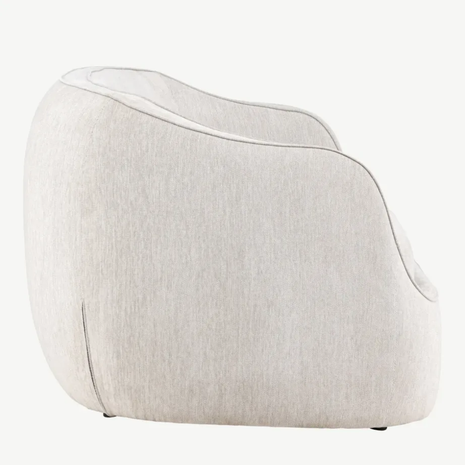 Helehall 3-kohaline diivan Elio, ümar kuju, polüester, 61209-106 – 2