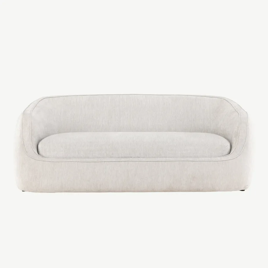 Helehall 3-kohaline diivan Elio, ümar kuju, polüester, 61209-106 – 4