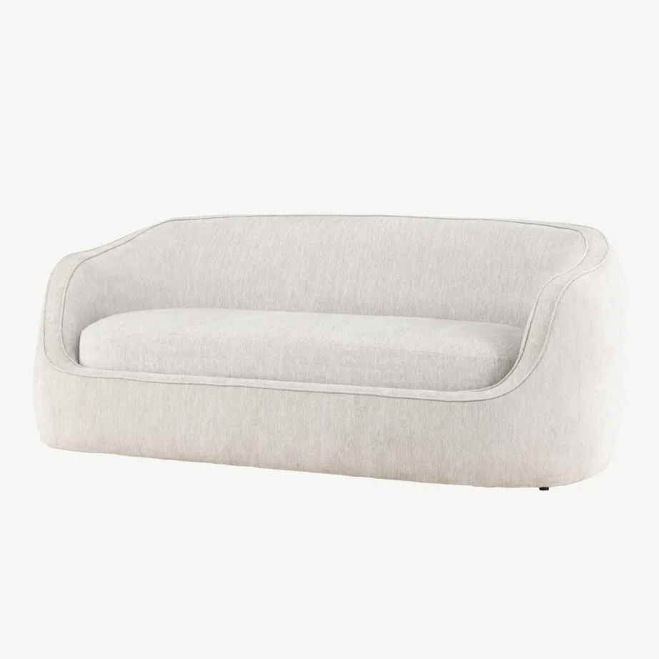 Helehall 3-kohaline diivan Elio, ümar kuju, polüester, 61209-106 – 5