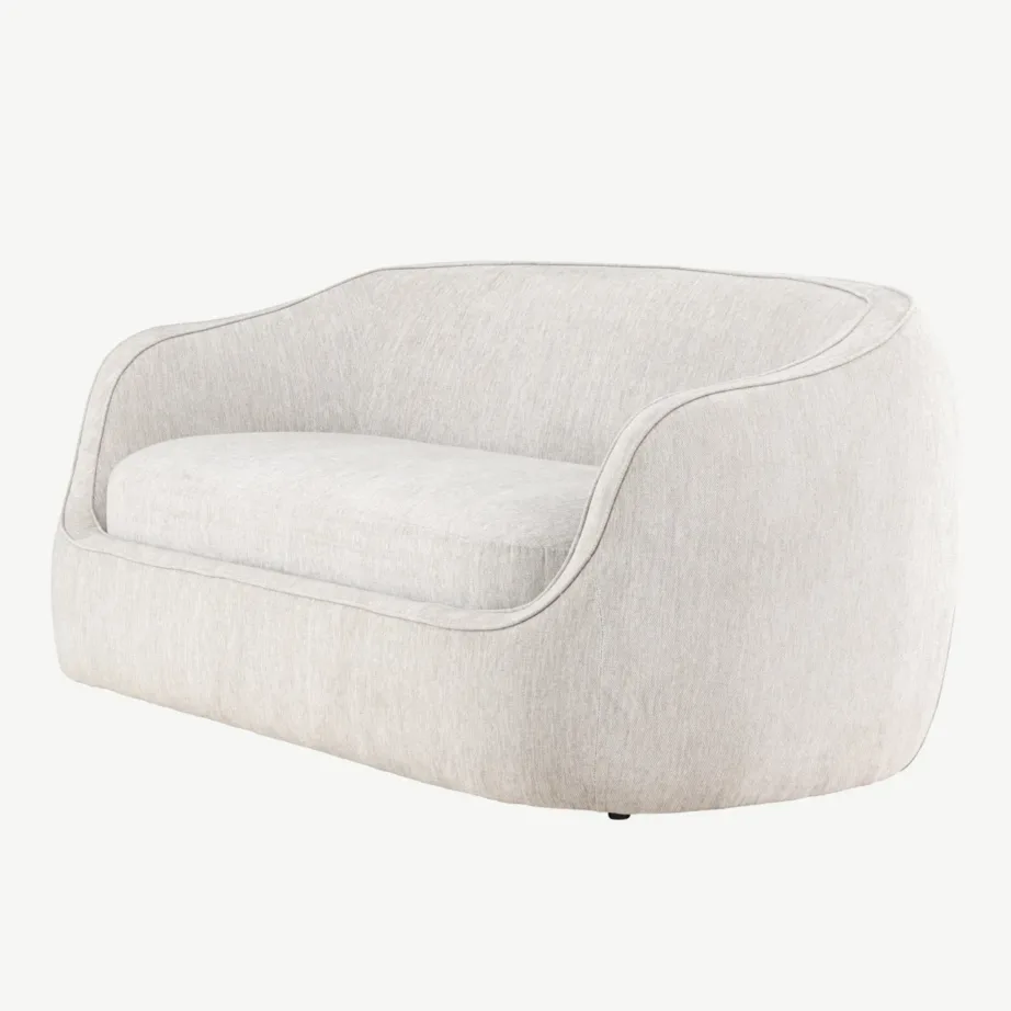 Helehall 3-kohaline diivan Elio, ümar kuju, polüester, 61209-106 – 6