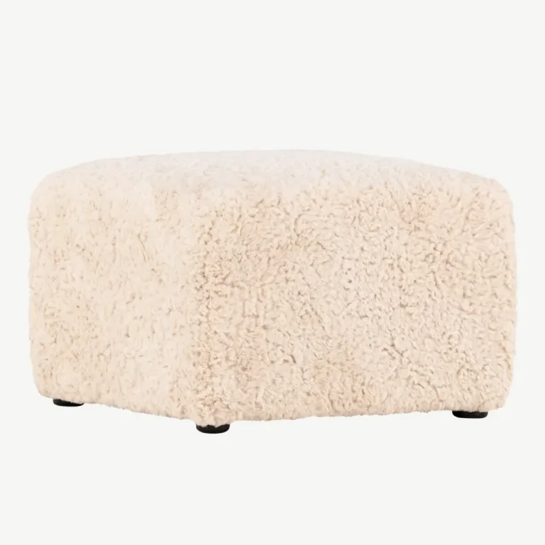 Beež bukleekangaga tumba Frankie 50×50 cm, FSC®-sertifikaadiga - 61230-102