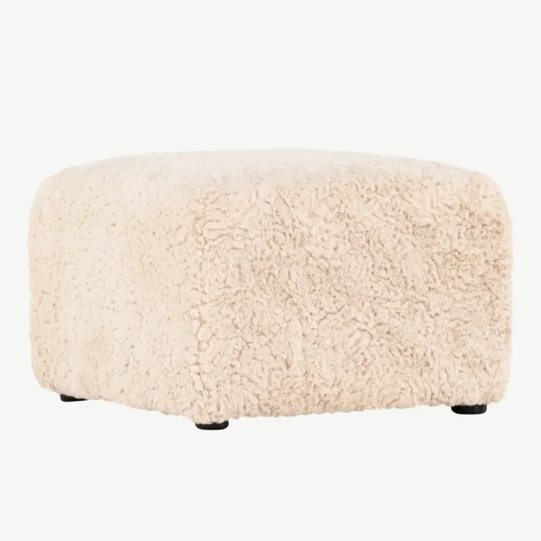 Beež bukleekangaga tumba Frankie 50×50 cm, FSC®-sertifikaadiga - 61230-102