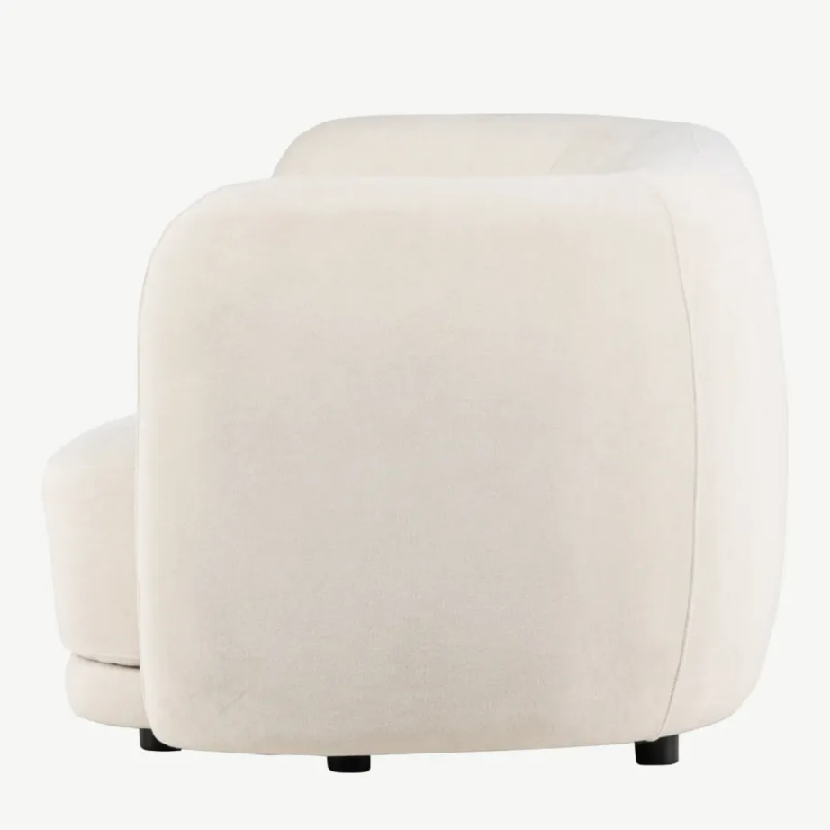 Beež 3-kohaline diivan Cielo polüestrist, mustade terasjalgadega, 61233-102 – 7