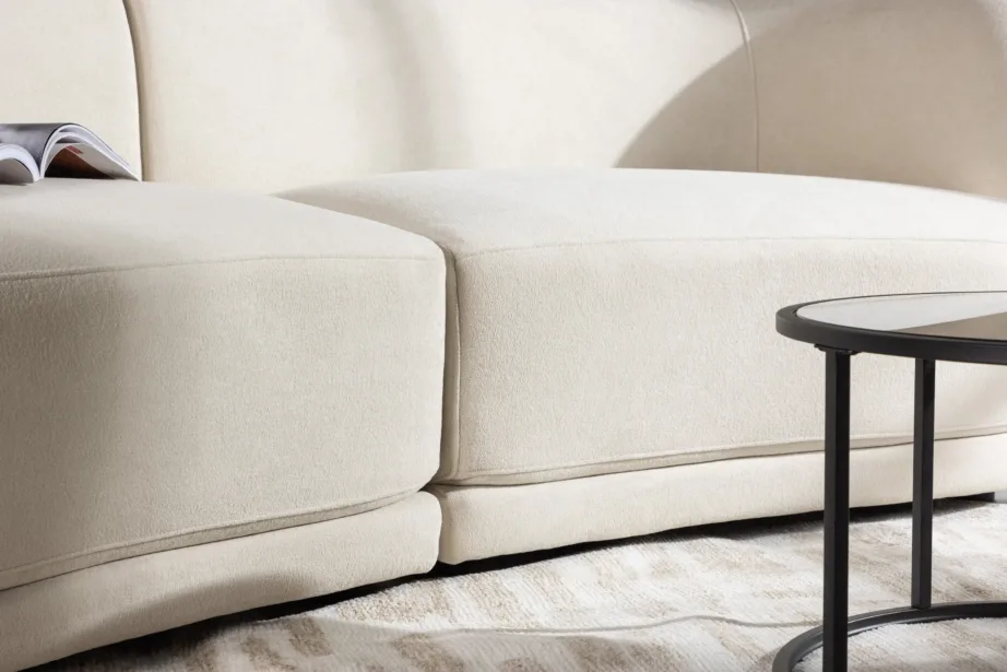 Beež 3-kohaline diivan Cielo polüestrist, mustade terasjalgadega, 61233-102 – 11