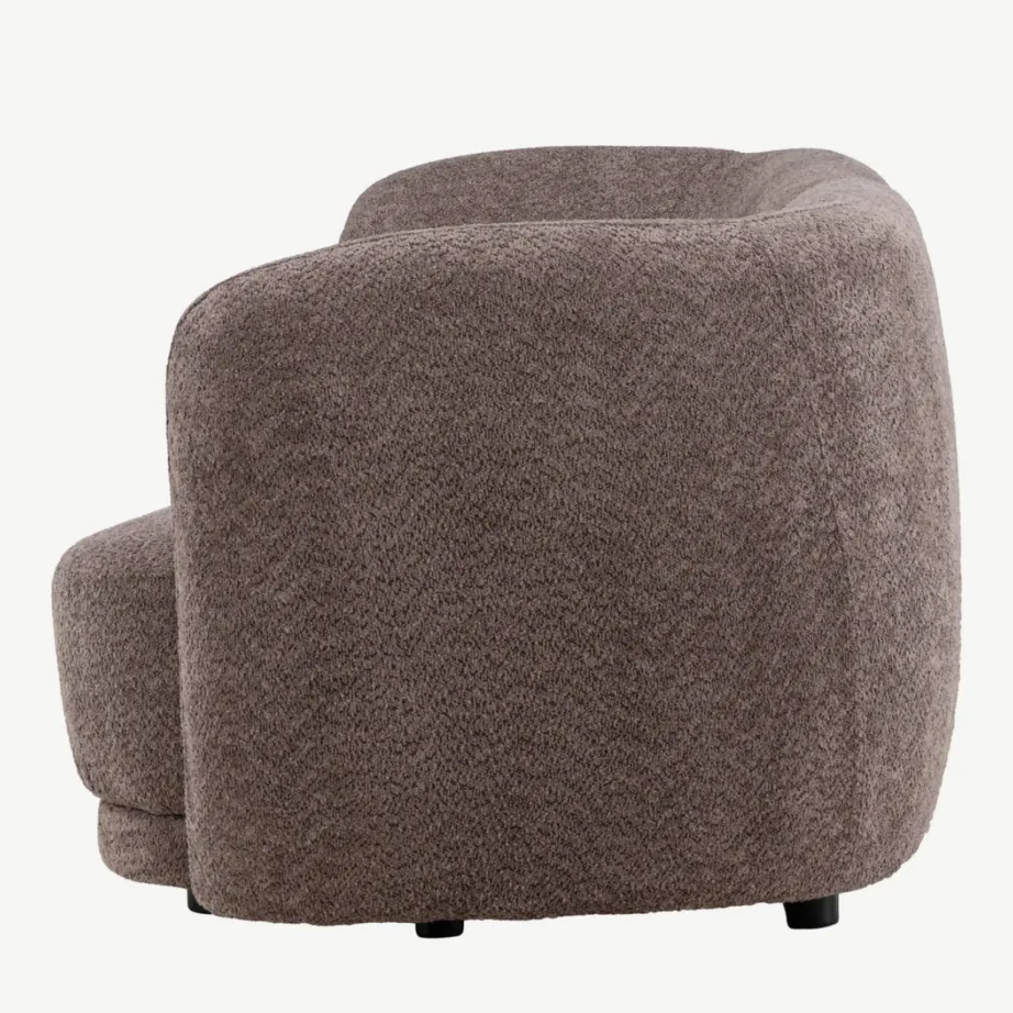 Pronkspunase buklee kangaga 3-kohaline diivan Cielo, mustad terasjalad, 61233-103 – 7