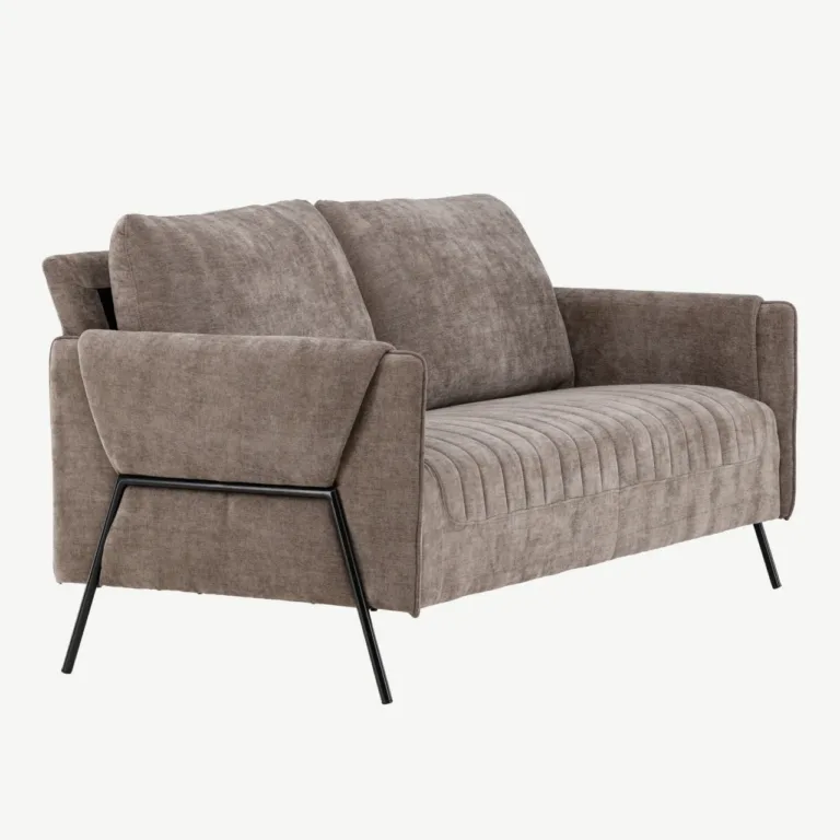 Beež kaheistmeline diivan Indigo terasjalgadel - 61234-102