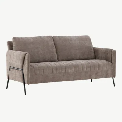 Beež kaheistmeline diivan Indigo terasjalgadel - 61234-102
