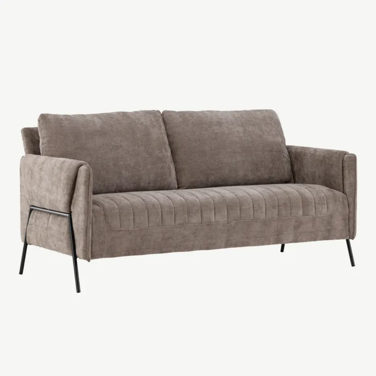 Beež kaheistmeline diivan Indigo terasjalgadel - 61234-102