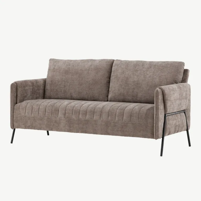 Beež kaheistmeline diivan Indigo terasjalgadel - 61234-102