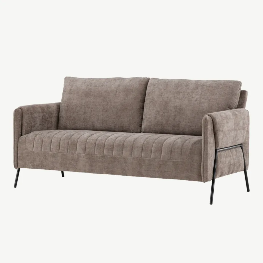 Beež kaheistmeline diivan Indigo terasjalgadel, 61234-102 – 5