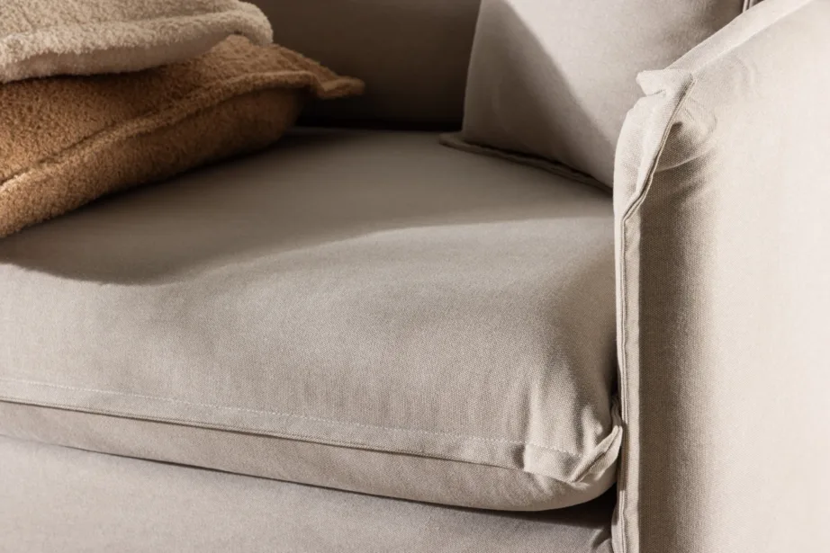 Kolmekohaline pruun linase kattega Nova diivan, 61237-103 – 11