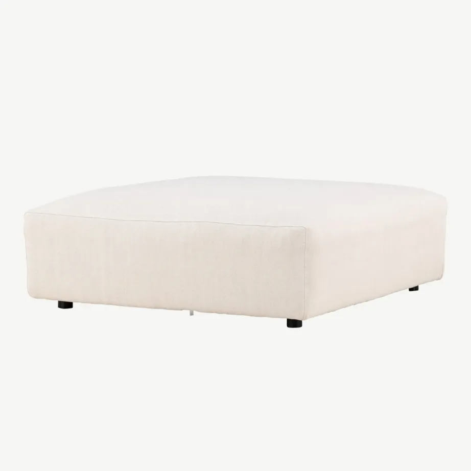 Beež mooduldiivani tumba Mavi (puuvilla ja lina segukangast, puidust jalad), 61243-102 – 5