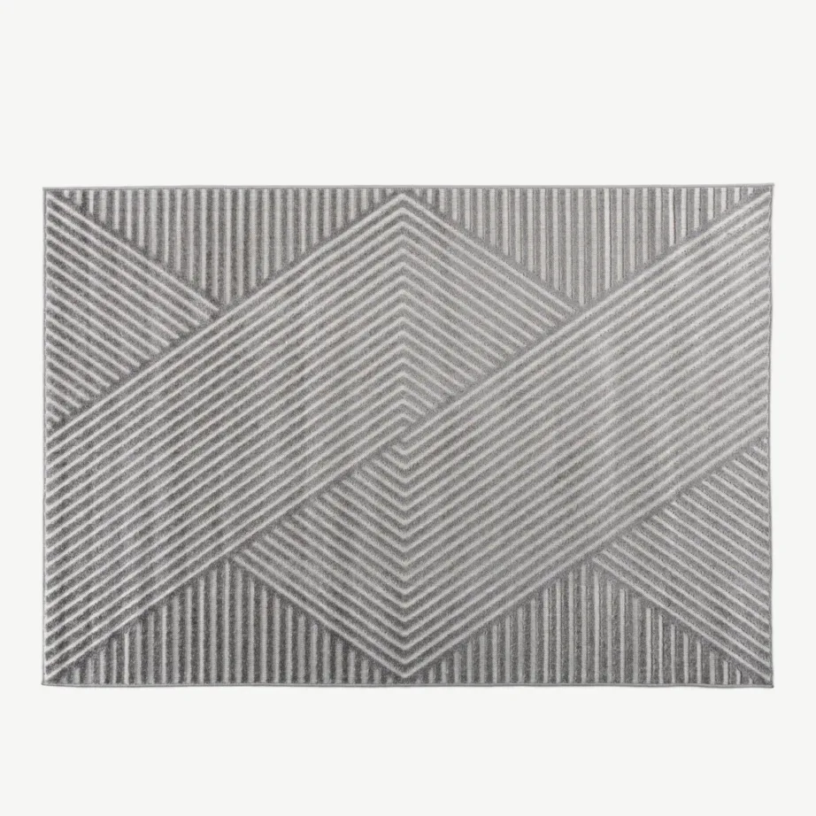 Hall geomeetrilise mustriga polüpropüleenvaip Aron 200 × 290 cm, 61246-106 – 2