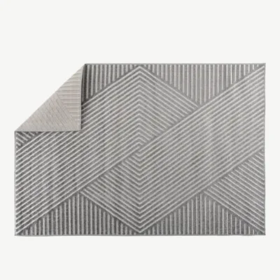 Hall geomeetrilise mustriga polüpropüleenvaip Aron, 340×240 cm - 61247-106