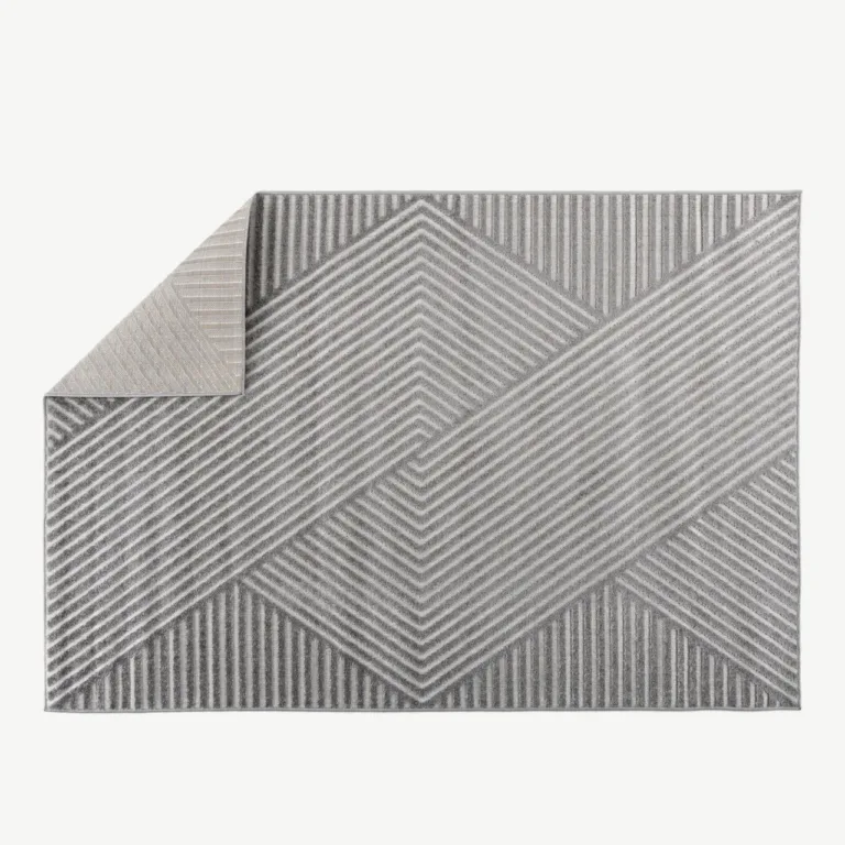 Hall geomeetrilise mustriga polüpropüleenvaip Aron, 340×240 cm - 61247-106